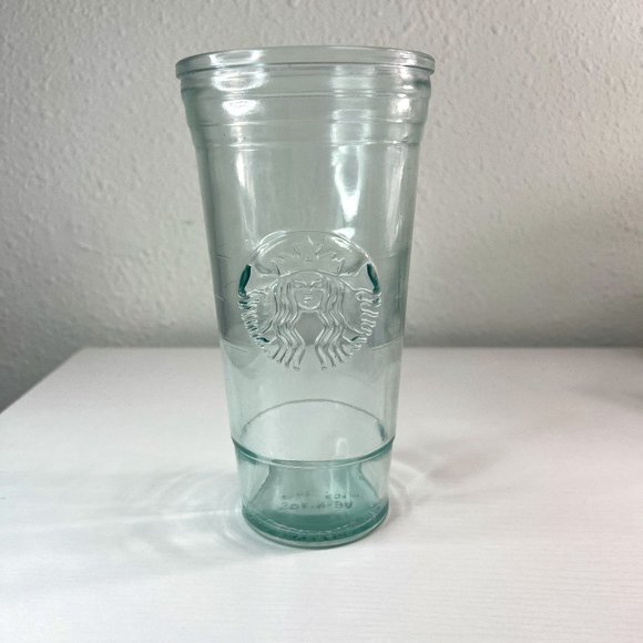Starbucks Dining Rare Starbucks Tumbler 2oz Recycled Glass Poshmark
